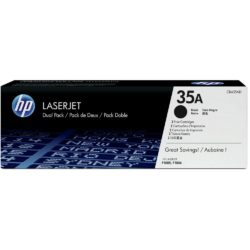 Hp 35A Toner, Black Dual Pack, CB435AD (package 2 each)